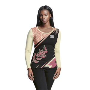 Ladies Long Sleeve T-shirt Custom Design
