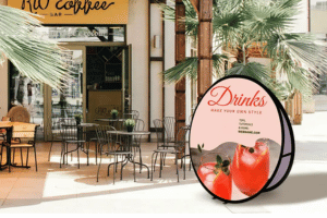 outdoor pop-up banners