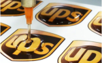resin dome sticker branding method
