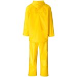 Weather Polyester/PVC Rainsuit - Yellow