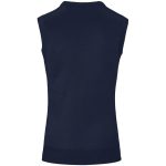 Mens Sleeveless Peru V-Neck Jersey - Navy