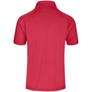 Mens Santorini Golf Shirt - Red