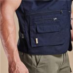 Navy Mens Tugela Sleeveless Jacket