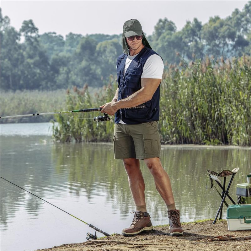 Navy Mens Tugela Sleeveless Jacket