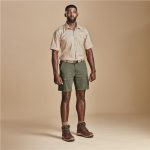olive Mens Meseta Twill Shorts