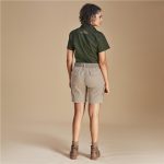 khaki Ladies Meseta Twill Shorts