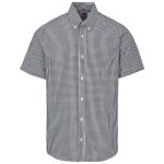 black Mens Short Sleeve Ashford Shirt