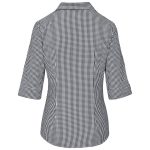 black Ladies 3/4 Sleeve Ashford Shirt
