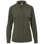 olive Ladies Long Sleeve Amatola Shirt