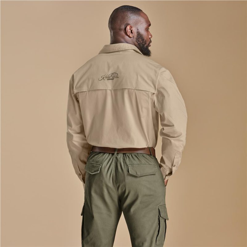 Mens Long Sleeve Mawenzi Twill Shirt