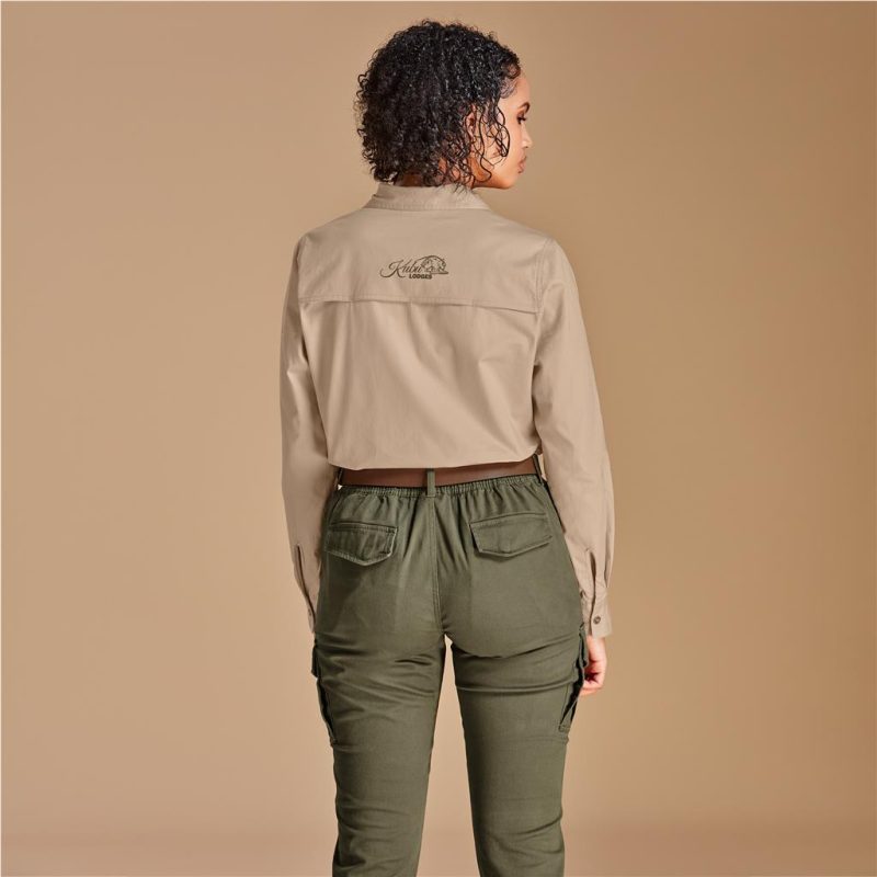 Ladies Long Sleeve Mawenzi Twill Shirt