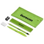 lime Altitude Central Stationery Set