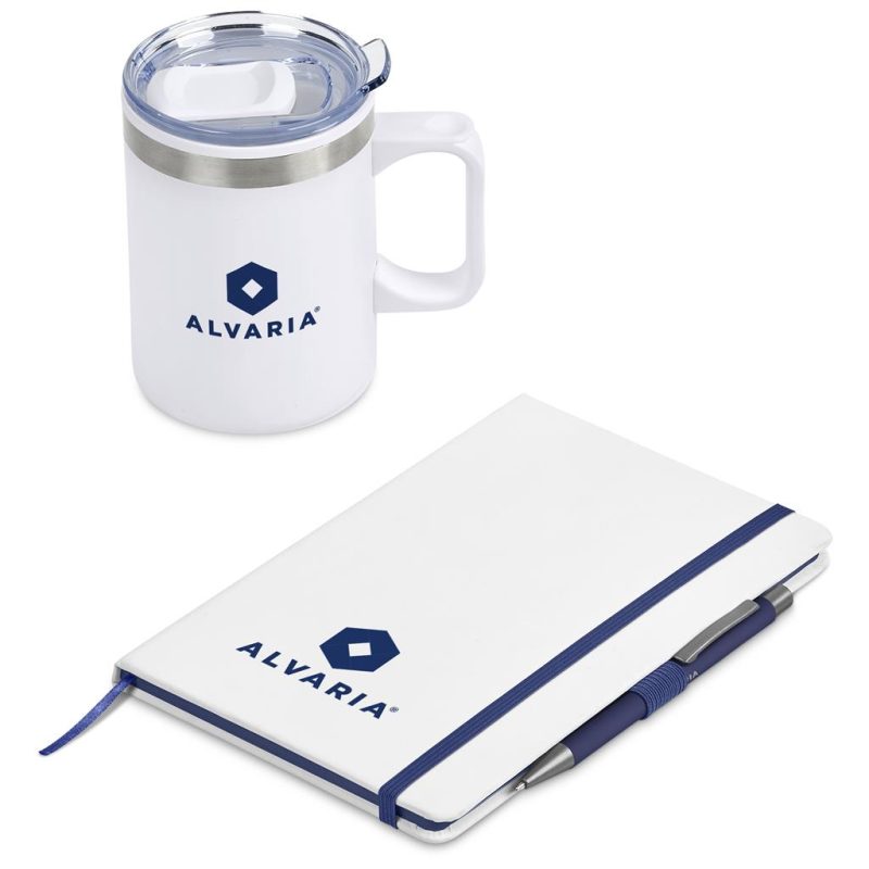 navy Altitude Wisteria Kraft Gift Set