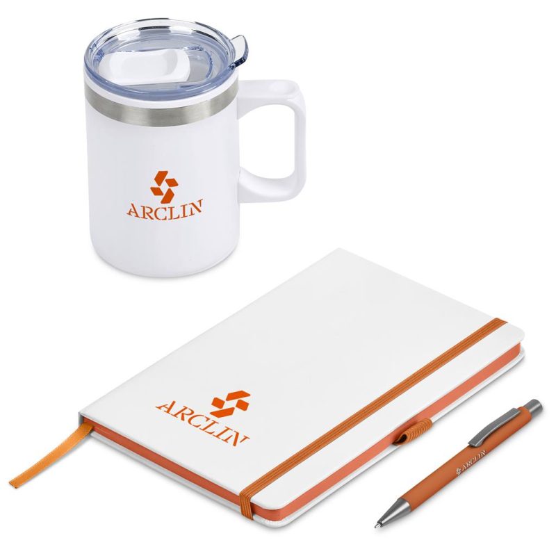 orange Altitude Wisteria Kraft Gift Set