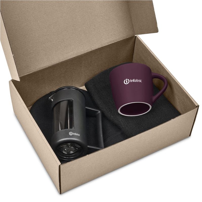 maroon Altitude Altra Winter Gift Set