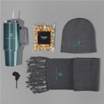 Light Turquoise Yatta Frosted Faves Hamper