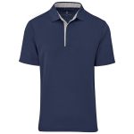 navy Mens Alex Varga Zenith Golf Shirt