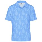 light blue Mens Slazenger Monterey Golf Shirt