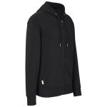 black Mens Rift Hooded Sweater