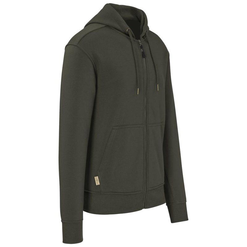 olive Mens Rift Hooded Sweater