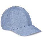 light blue Austin Linen Cap - 6 Panel