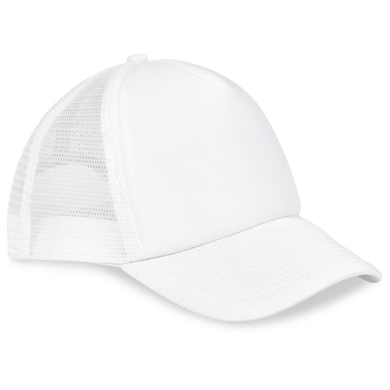 white Vibe Foam Trucker Cap - 5 Panel