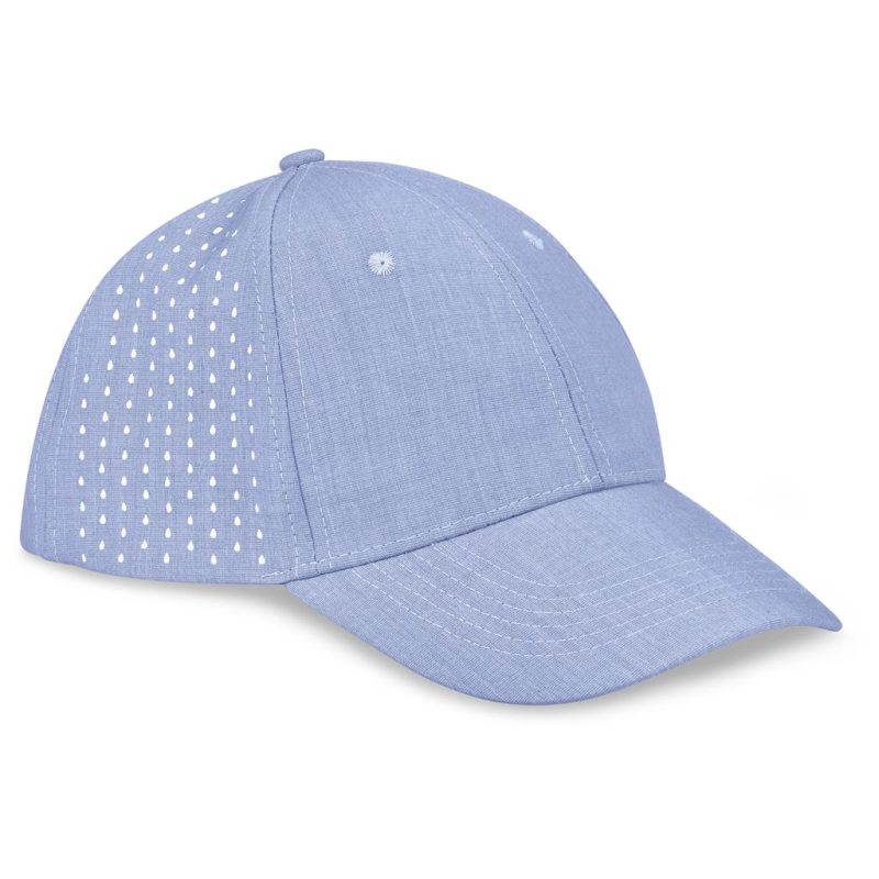blue Fusion Laser Cap - 6 Panel