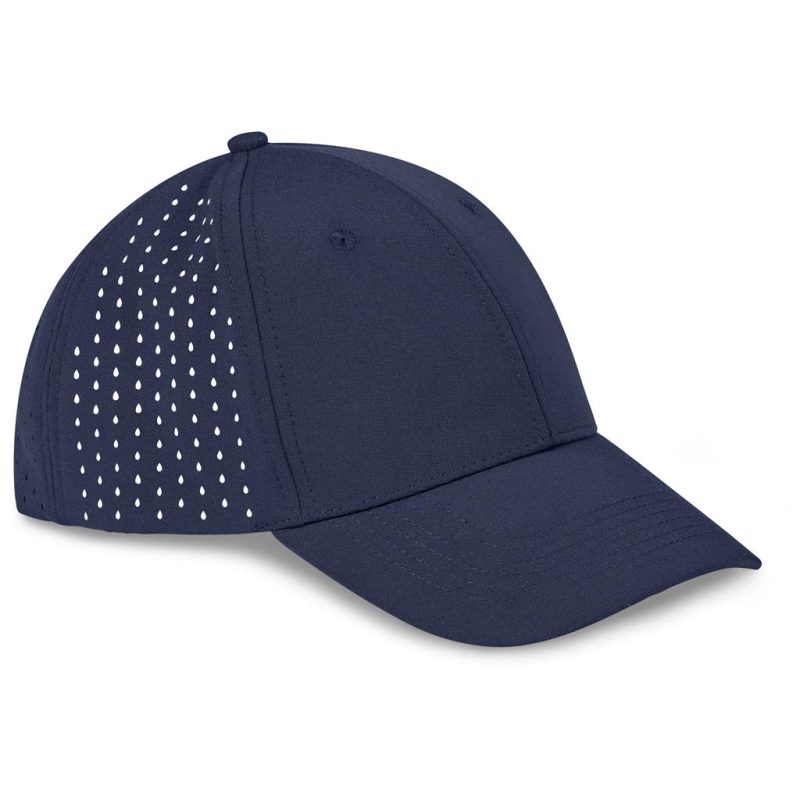 navy Fusion Laser Cap - 6 Panel