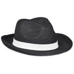 black Bruno Fedora Hat