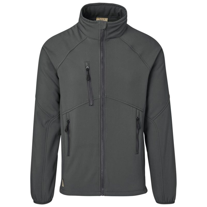 charcoal Mens Midlands Softshell Jacket