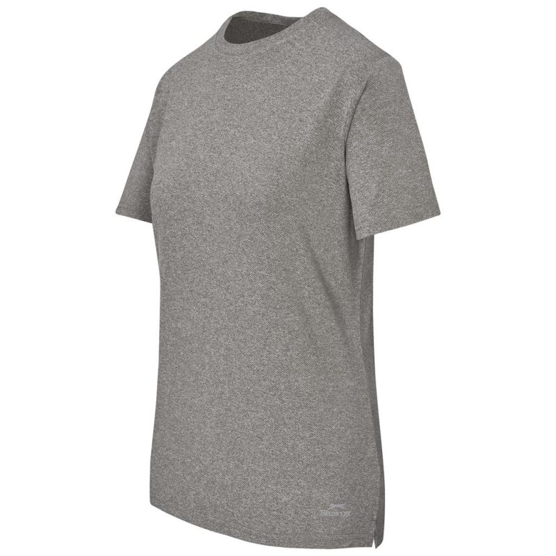 LIGHT GREY Ladies Slazenger Vitality T-Shirt