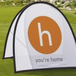 Horse Shoe Pop-Up Banner