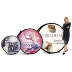 round Pop-Up Banners