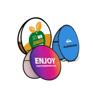 round Pop-Up Banners