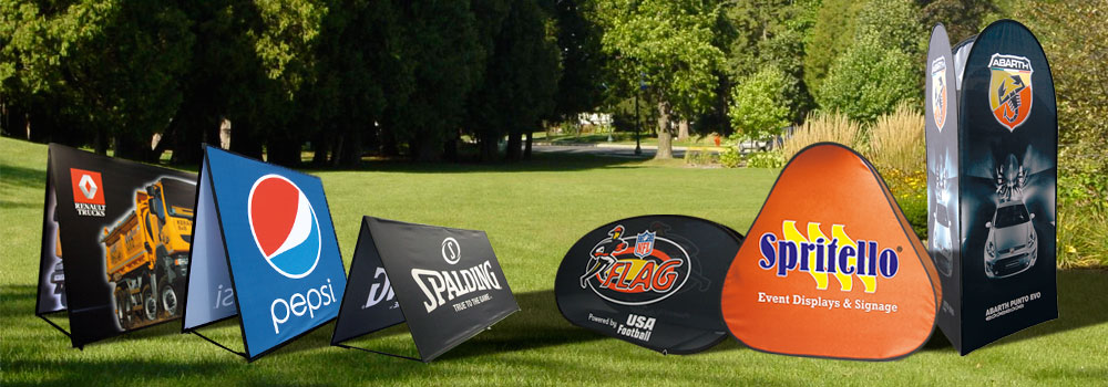 Pop-Up Outdoor Banners