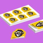 Custom Shape Stickers on Sheets