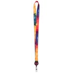 Altitude Badge Reel Double-Sided Satin Lanyard