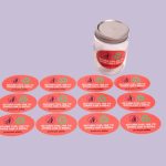 Oval Sticker Sheet printing