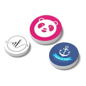 Round Die-Cut Sticker Singles