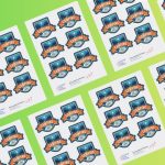 Sticker Printing on Sheets