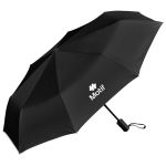 Black Serendipio Sleet Auto-Open Compact Umbrella