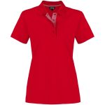 Red Ladies New York Golf Shirt - Red