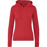 Red Ladies Bravo Hooded Sweater - Red