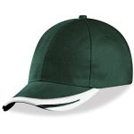 Green Bronx Cap - 6 Panel - Green