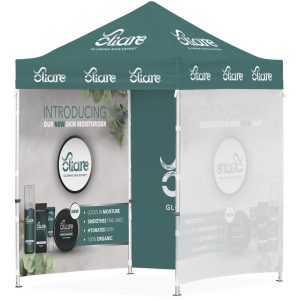 Ovation Sublimated Gazebo 2m X 2m - 3 Full-Wall Skins
