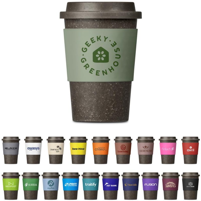 Kooshty Brown Bean Plastic Double-Wall Tumbler – 400ml Kooshty Brown Bean Plastic Double-Wall Tumbler – 400ml