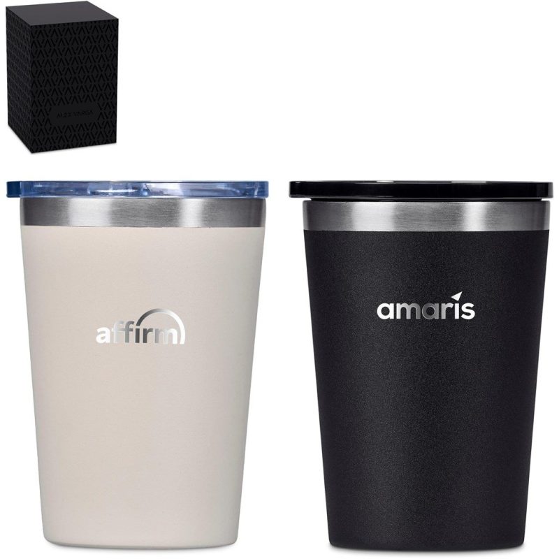 Alex Varga Figo Stainless Steel Vacuum Tumbler – 370ml additionalImagesWithLogos