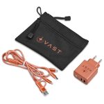 Burnt Orange Serendipio Copeland Tech Set