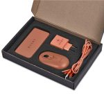 Burnt Orange Serendipio Corby Gift Set