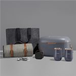 Dark Grey Yatta Serenity Set Hamper